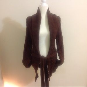 Catherine Malandrino cotton cozy sweater cardigan